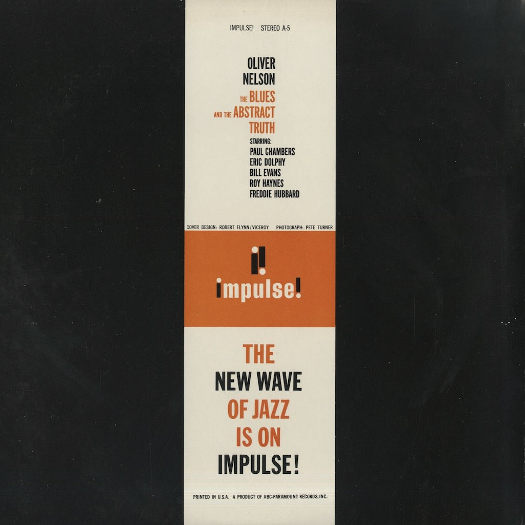 Oliver Nelson / オリヴァー・ネルソン / The Blues And The Abstract Truth (A-5)