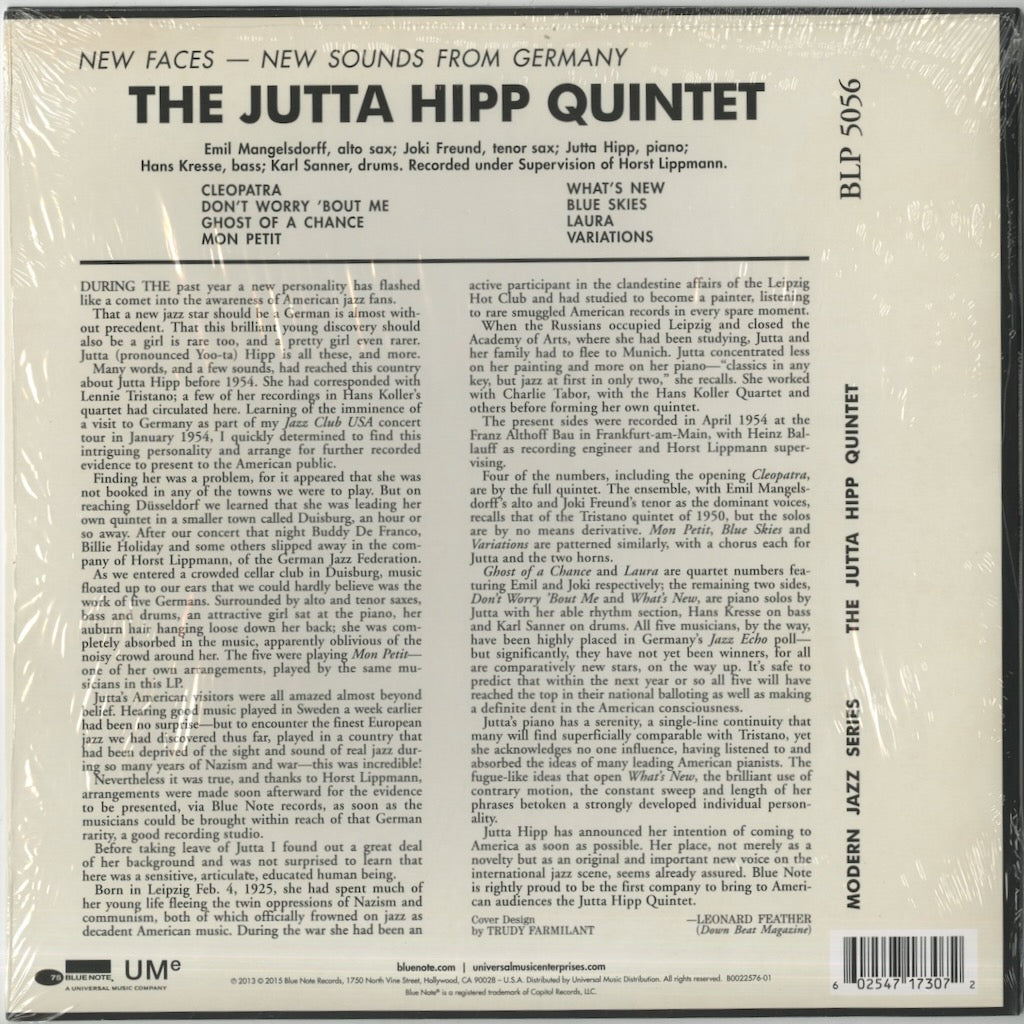 Jutta Hipp / ユタ・ヒップ / New Faces New Sounds from Germany -10