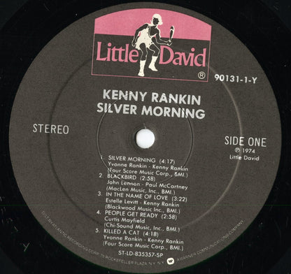 Kenny Rankin - Silver Morning (90131-1-Y) 1983 US Little David｜中古LP