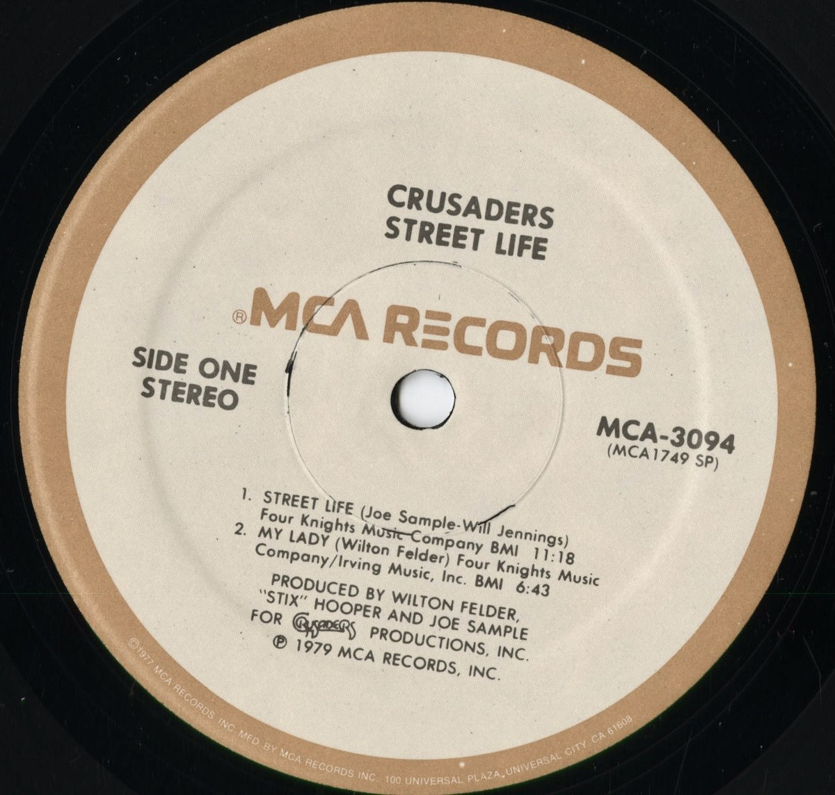 Crusaders - Street Life (MCA 3094) 1979 US MCA｜中古LP
