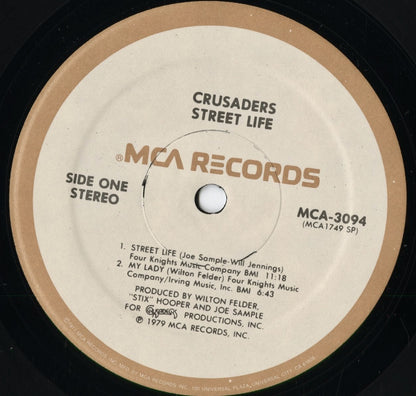 Crusaders - Street Life (MCA 3094) 1979 US MCA｜中古LP