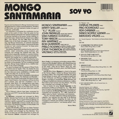 Mongo Santamaria - Soy Yo (CJP-327) LP 1987 US Picante｜中古LP