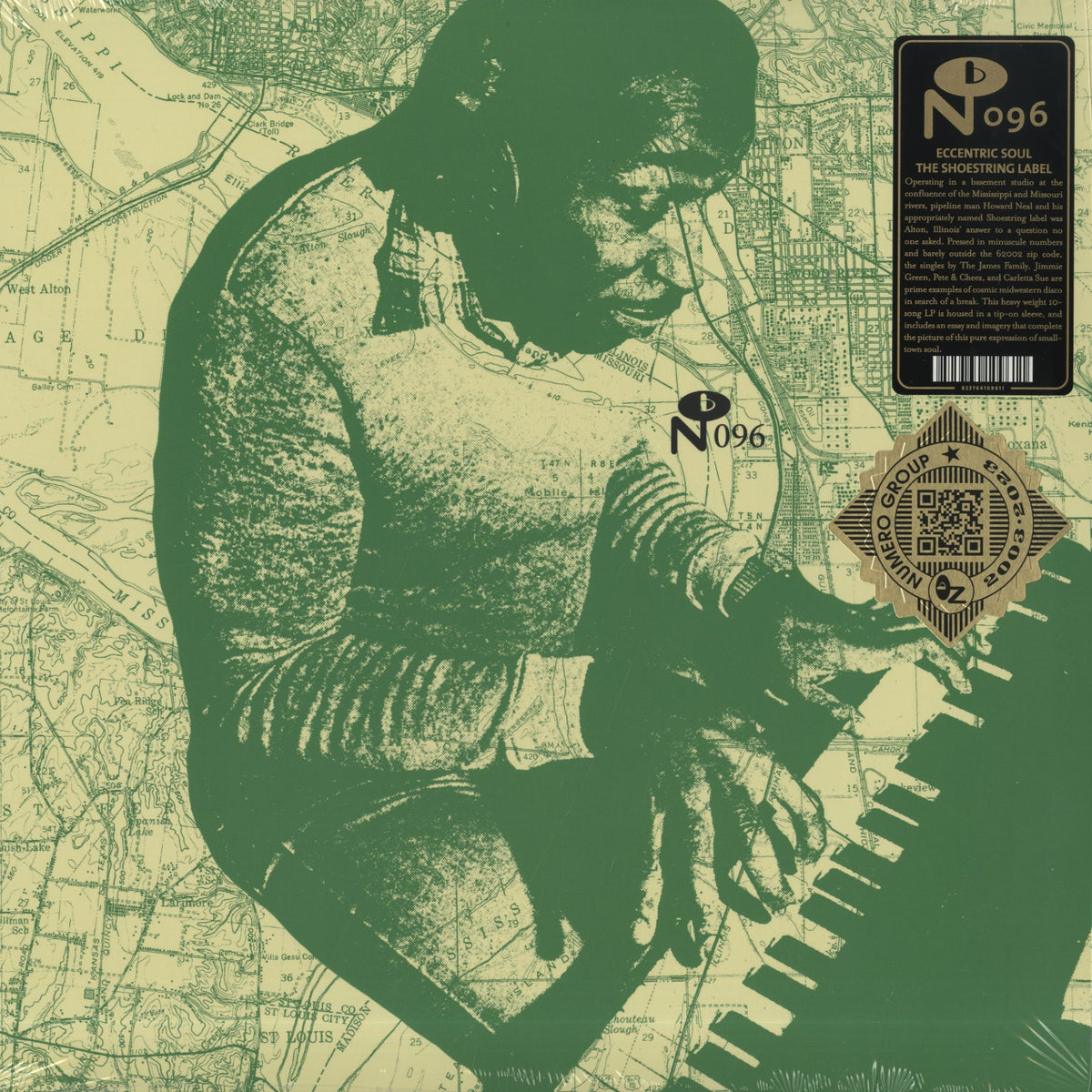 V.A.『Eccentric Soul: The Shoestring Label』2023年US Numero Group LP（N096）中西部コズミック・ディスコ／ファンク名編集