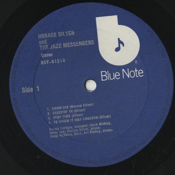 Horace Silver / ホレス・シルヴァー / Horace Silver and The Jazz Messengers (BST81518)