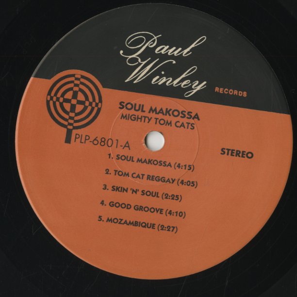 The Mighty Tom Cats / ザ・マイティ・トムキャッツ / Soul Makossa (PLP6801)