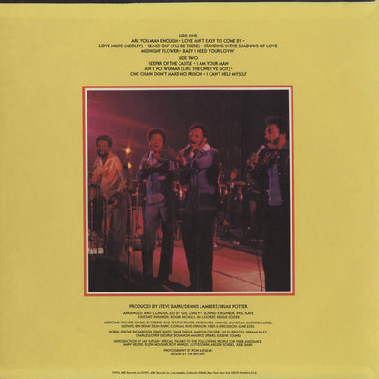 Four Tops - Live & In Concert (DSD-50188) 1974 US ABC｜中古LP