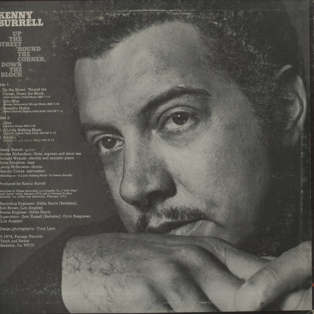 Kenny Burrell / ケニー・バレル / Up The Street 'Round The Corner Down The Block (F-9458)