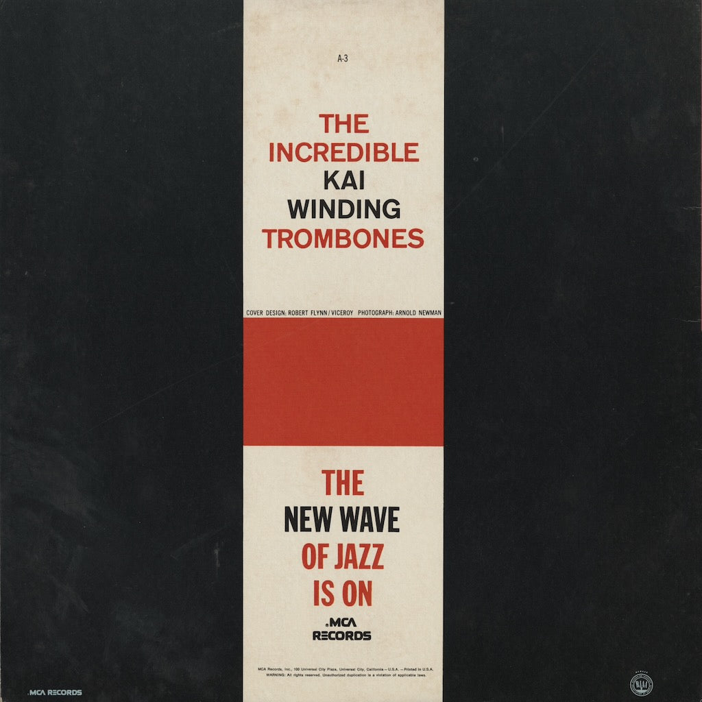 Kai Winding / カイ・ワインディング / The Incredible Kai Winding Trombones (MCA-29062)