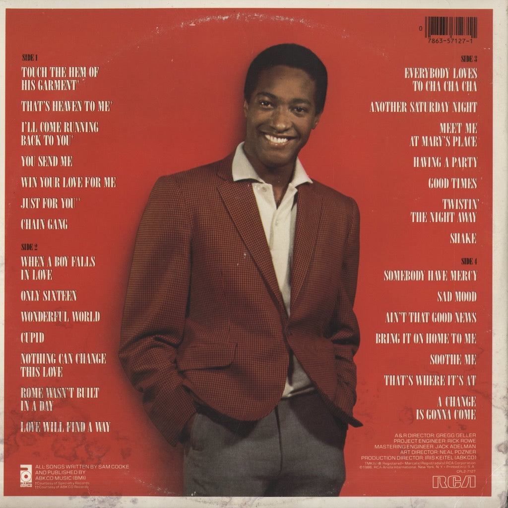 Sam Cooke / サム・クック / The Man And His Music (CPL2 7127)