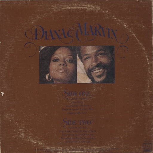 Diana Ross & Marvin Gaye - Diana & Marvin (M-803V1) 1973 US Motown｜中古LP