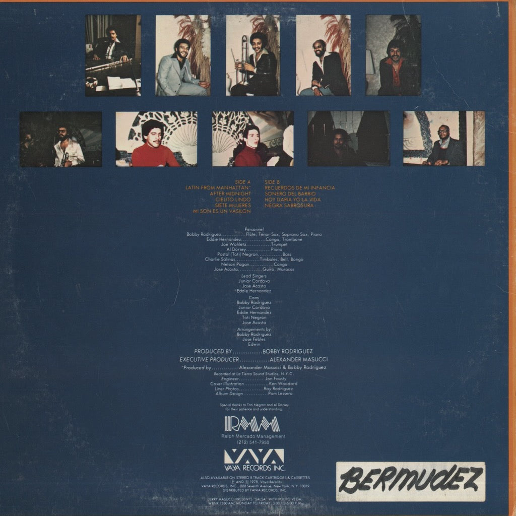 Bobby Rodriguez Y La Compania / ボビー・ロドリゲス / Latin From Manhattan (JMVS-72)