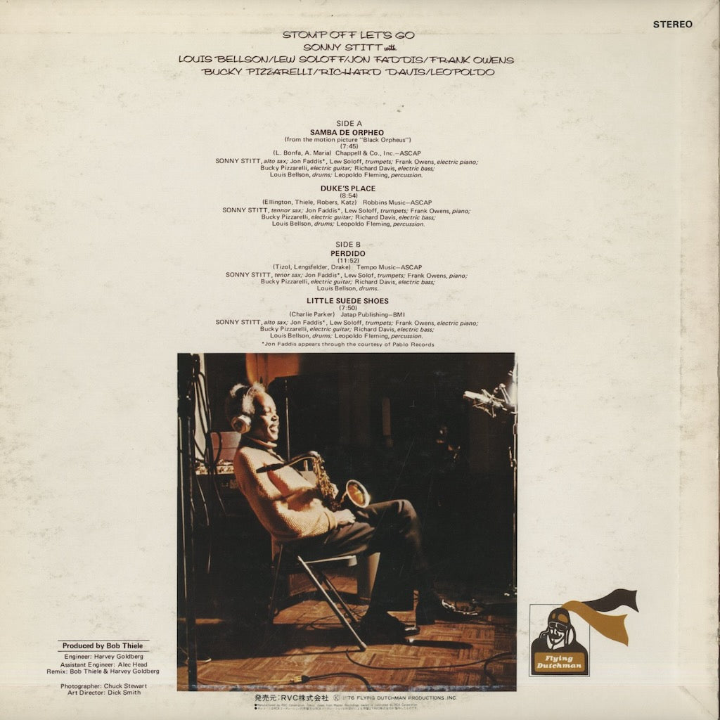 Sonny Stitt / ソニー・スティット / Stomp Off Lets Go (RVP6113)