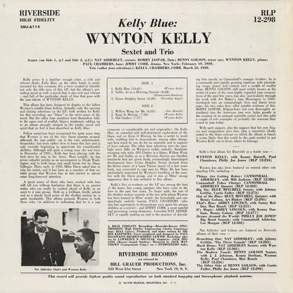 Wynton Kelly / ウィントン・ケリー / Kelly Blue (SMJ6114) 1975 JPN Pressing