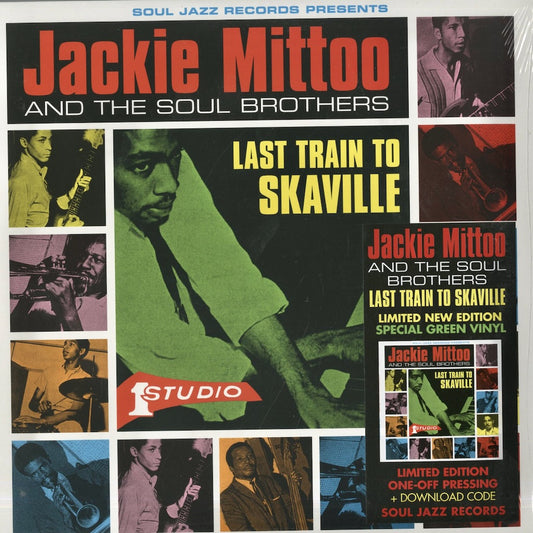 Jackie Mittoo Soul Brothers Last Train To Skaville SJRLP80C 2LP 2023 UK Soul Jazz Records Green Vinyl