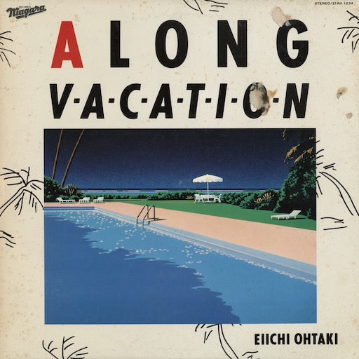 Eiichi Ohtaki 大滝詠一 – A Long Vacation (27AH 1234) LP 1981 JPN Niagara CBS/Sony ｜中古LP