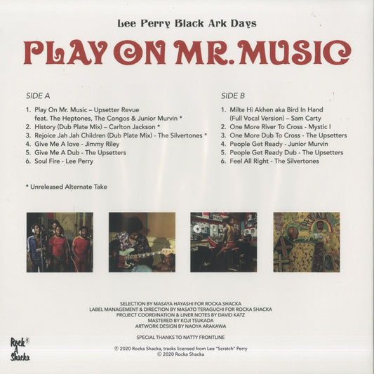Lee Perry - Play On Mr. Music RSUPLP001-RE Rock A Shacka
back リー・ペリー