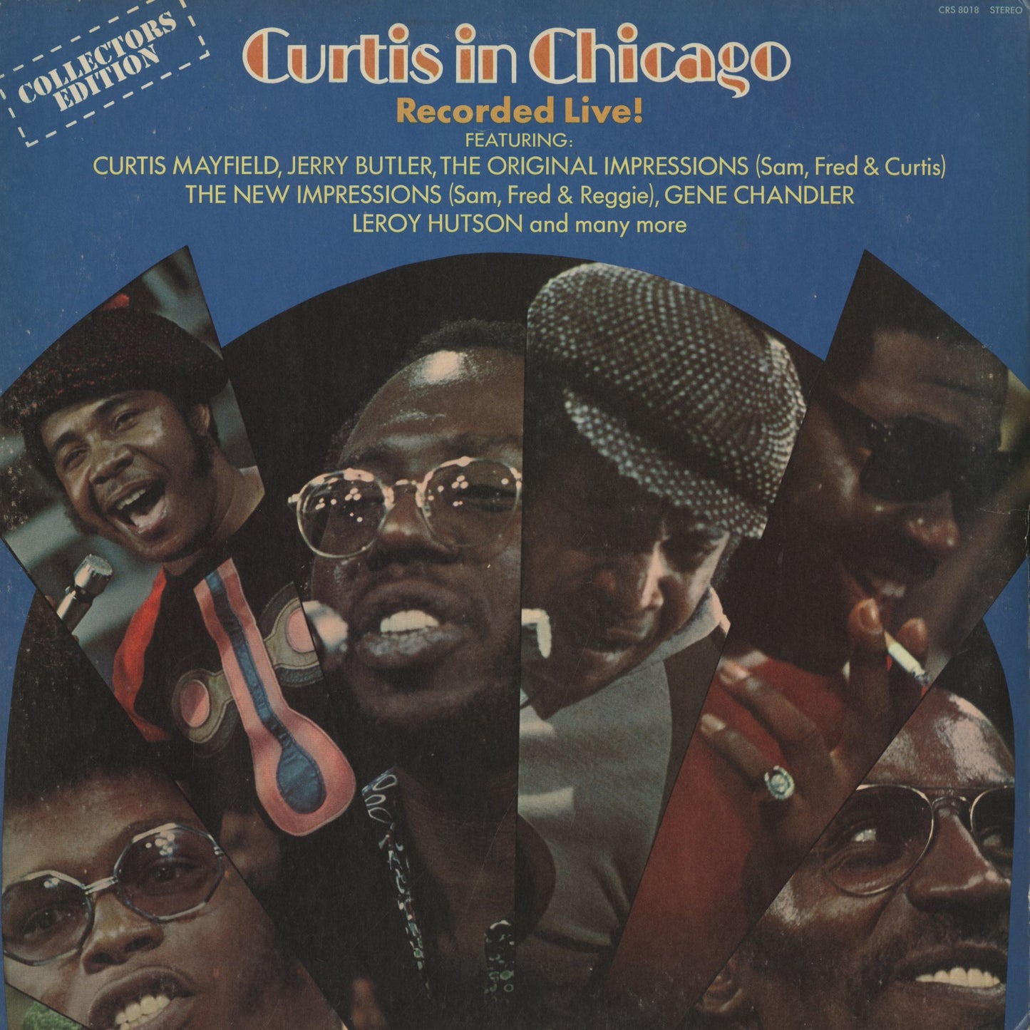 Curtis Mayfield / カーティス・メイフィールド / Curtis In Chicago (CRS 8018)
