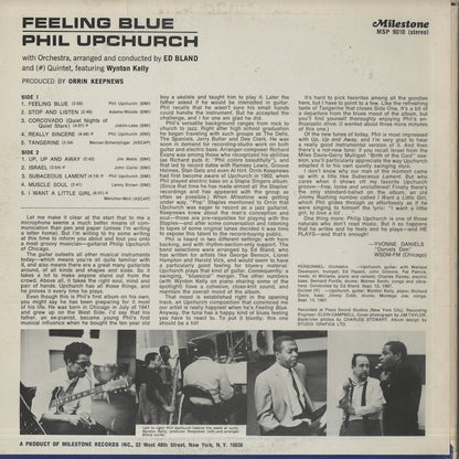 Phil Upchurch / フィル・アップチャーチ / Feeling Blue (MSP9010)
