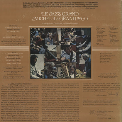 Michel Legrand / ミシェル・ルグラン / Le Jazz Grand (RJ-7470)