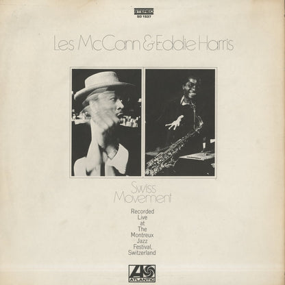Les McCann & Eddie Harris / レス・マッキャン & エディ・ハリス / Swiss Movement (SD 1537)