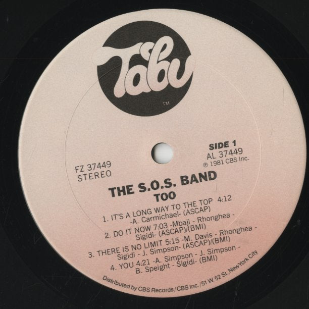 The S.O.S. Band / Too (FZ37449)