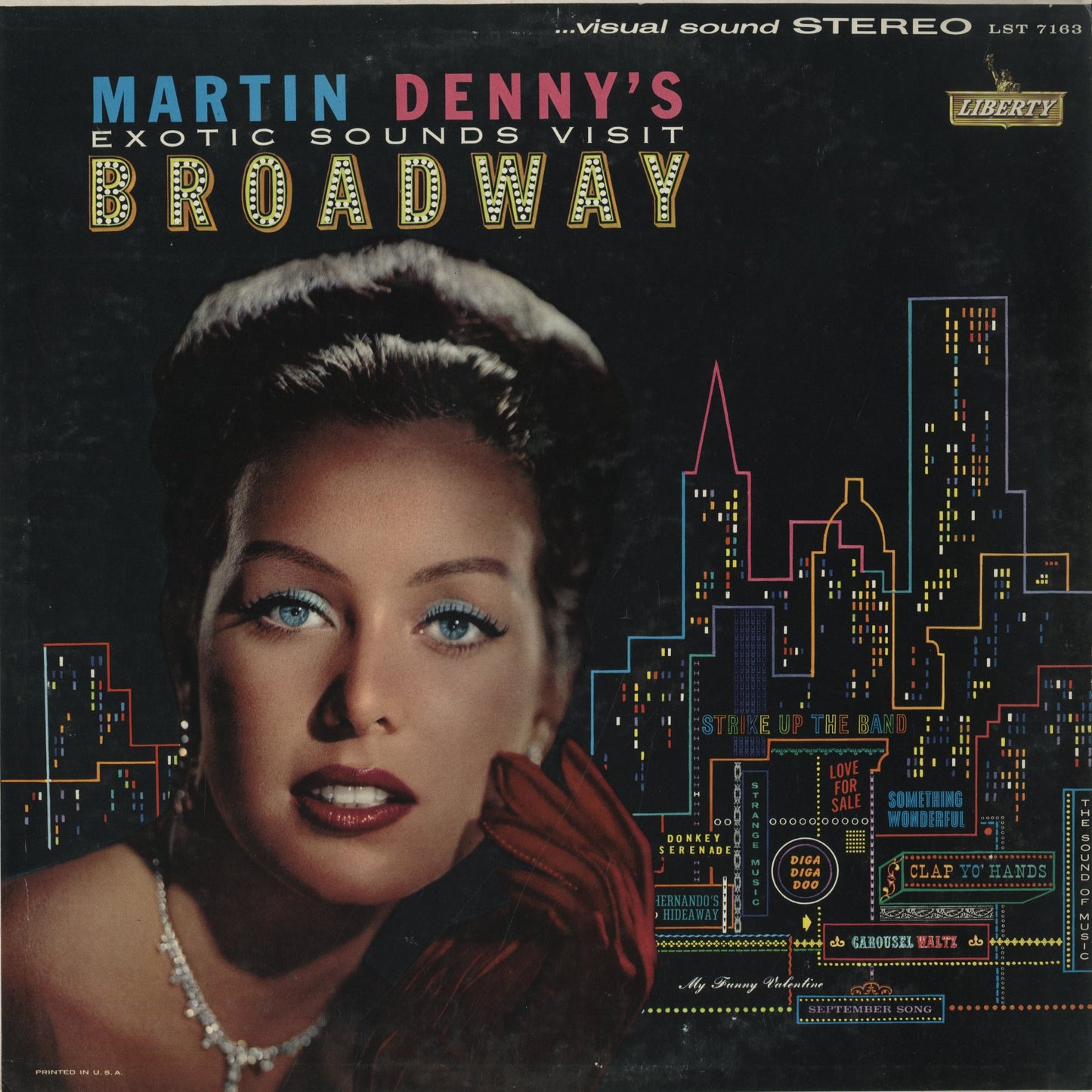 Martin Denny / マーチン・デニー / Exotic Sounds Visit Broadway (LST 7163)