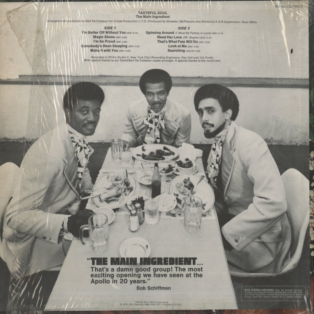 The Main Ingredient / メイン・イングリディエント / Tasteful Soul (LSP-4412)