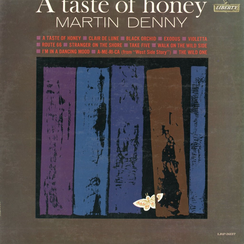 Martin Denny A Taste Of Honey LRP-3237 LP 1962 USA Liberty Mono