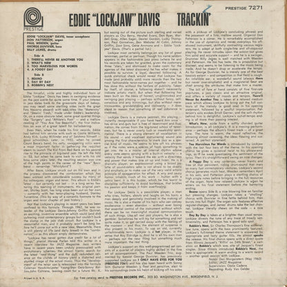 Eddie Lockjaw Davis / エディ・ロックジョウ・デイヴィス / Trackin' (PRLP7271)