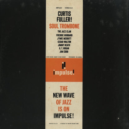 Curtis Fuller / カーティス・フラー / Soul Trombone And The Jazz Clan (AS-13)