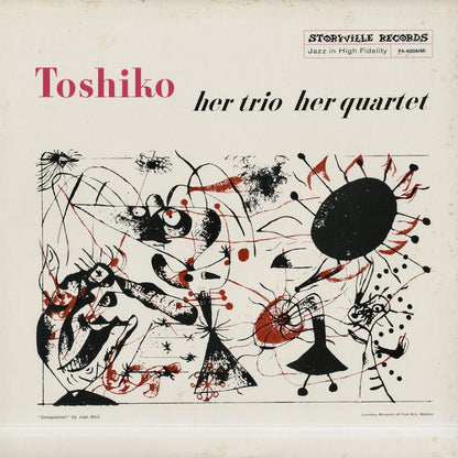 Toshiko Akiyoshi / 秋吉敏子 / Her Trio Her Quartet (PA-6006M)