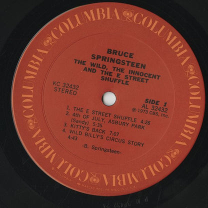 Bruce Springsteen / ブルース・スプリングスティーン / The Wild, The Innocent & The E Street Shuffle (KC 32432)