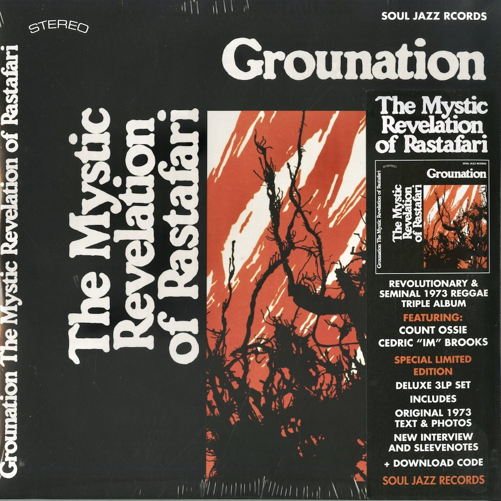 Count Ossie & Mystic Revelation Of Rastafari / Grounation (SJRLP486) Soul Jazz Records