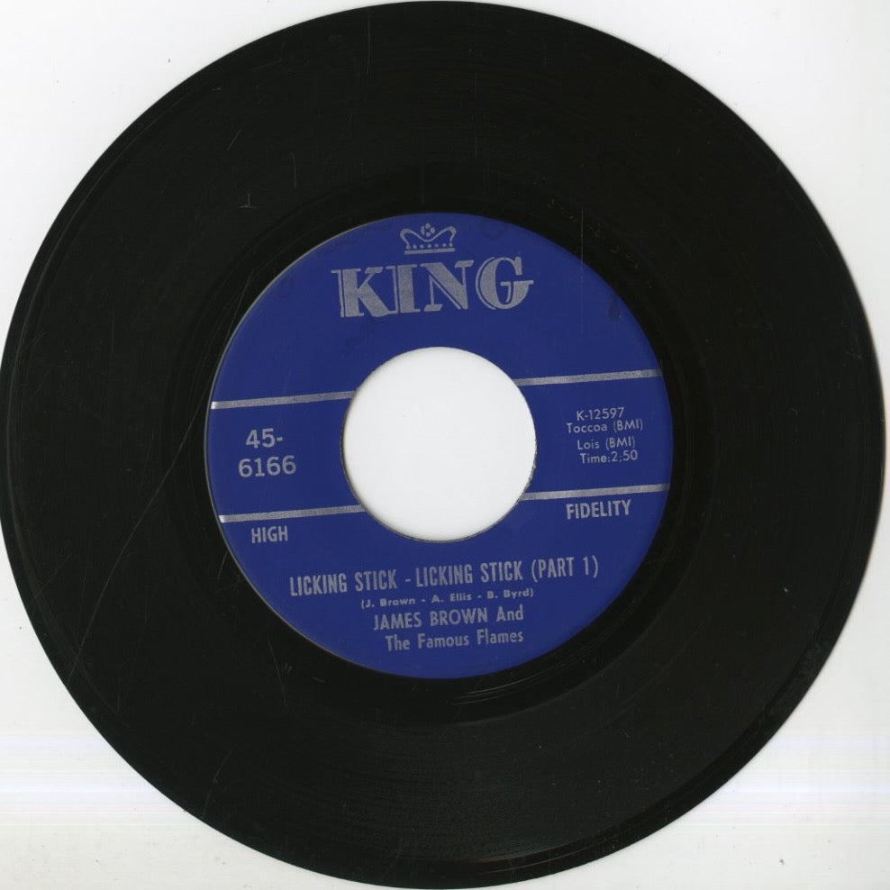 James Brown / ジェイムズ・ブラウン / Licking Stick Licking Stick (part1&2) -7 (45-6166)