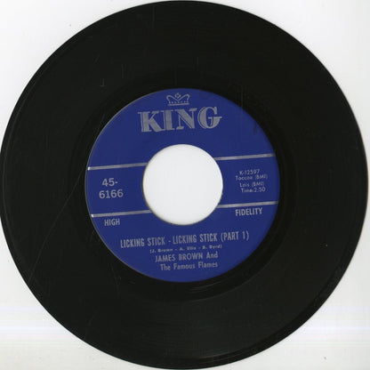 James Brown / ジェイムズ・ブラウン / Licking Stick Licking Stick (part1&2) -7 (45-6166)