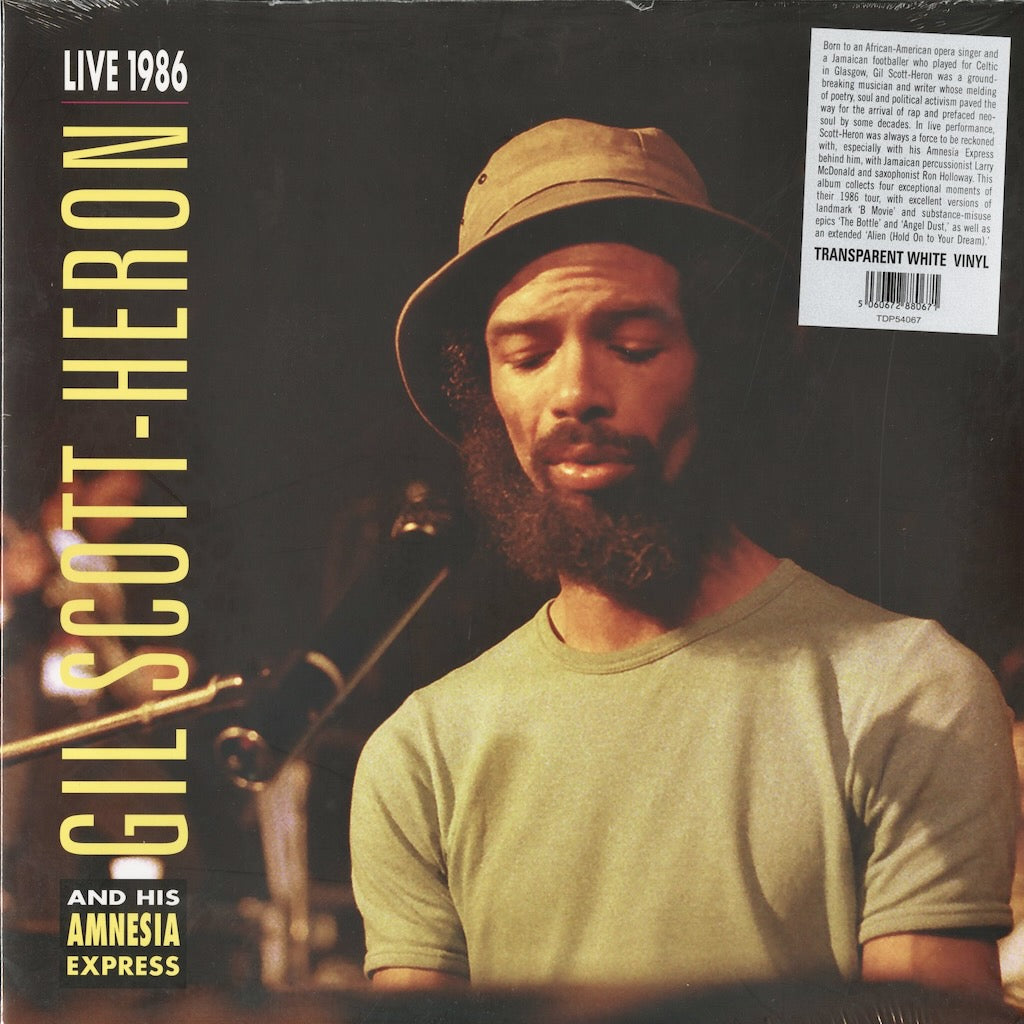 Gil Scott Heron - Live 1986 EU｜新品LP