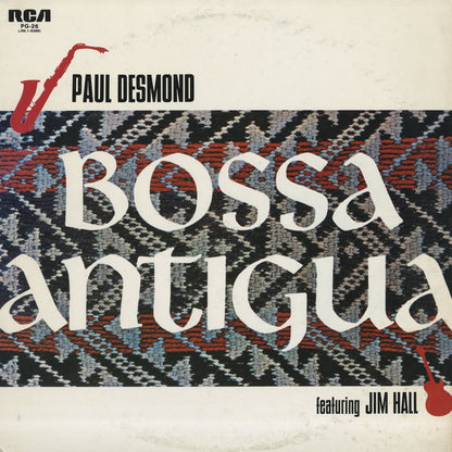 Paul Desmond / ポール・デスモンド / Bossa Antigua (PG26)