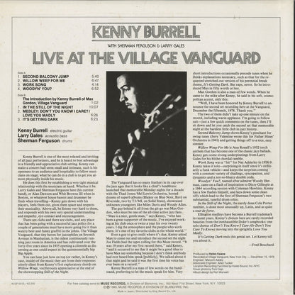 Kenny Burrell / ケニー・バレル / Live At Village Vanguard (K22P 6015)