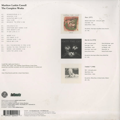 Matthew Larkin Cassell / マシュー・ラーキン・カッセル /  The Complete Works -2LP (STH 2244)