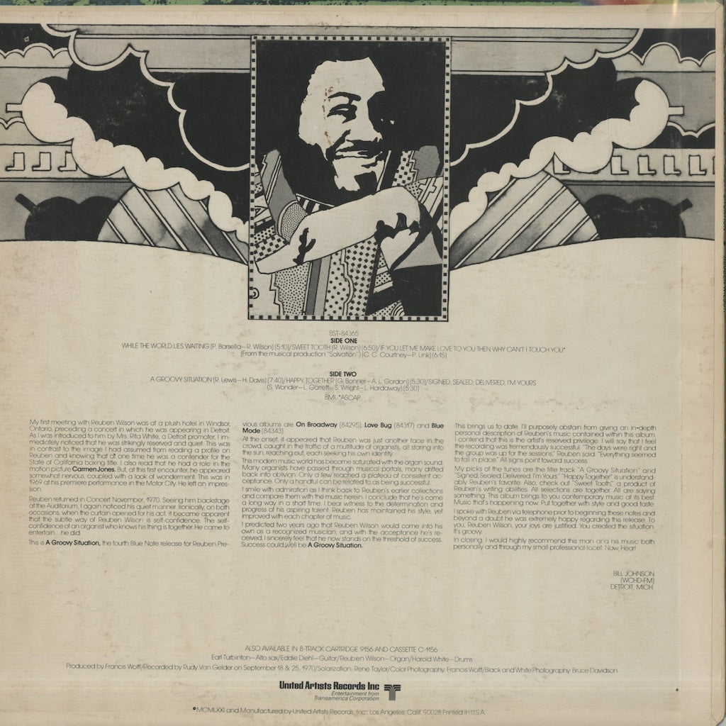 Reuben Wilson / ルーベン・ウィルソン / A Groovy Situation (BST84365)