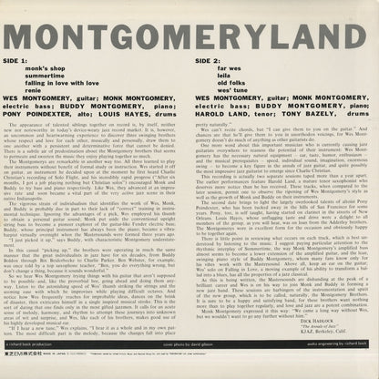 Wes Montgomery / ウェス・モンゴメリー / Montgomeryland (LLJ 80062)