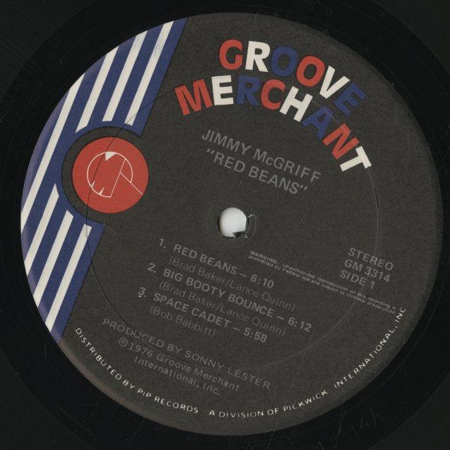 Jimmy McGriff / ジミー・マクグリフ / Red Beans (GM3314)