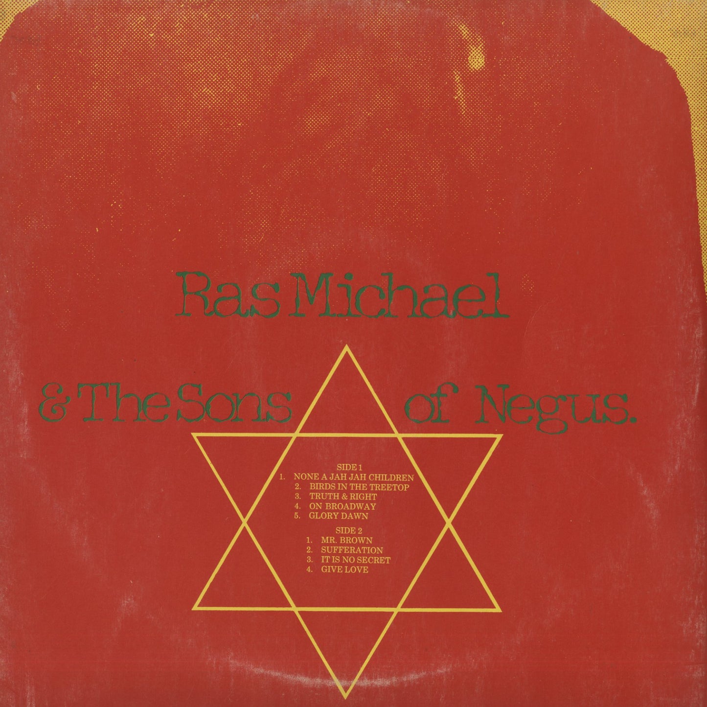 Ras Michael & The Sons Of Negus / ラス・マイケル / Rastafari (VULP005)