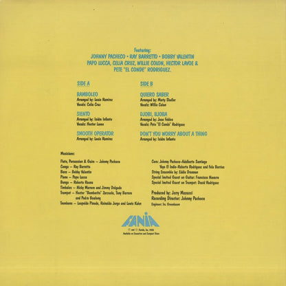Fania All Stars / ファニア・オールスターズ / Bamboleo (JM650)