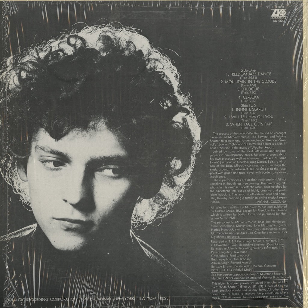 Miroslav Vitous / ミロスラフ・ヴィトス / Mountain In The Clouds (SD 1622)
