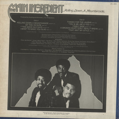 The Main Ingredient / メイン・イングリディエント / Rolling Down A Mountainside (APL1-0644)