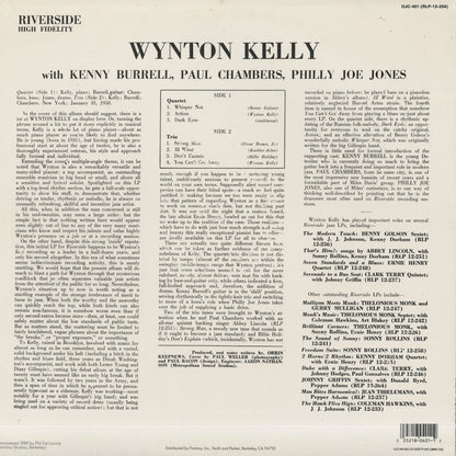 Wynton Kelly / ウィントン・ケリー / Piano (OJC-401)