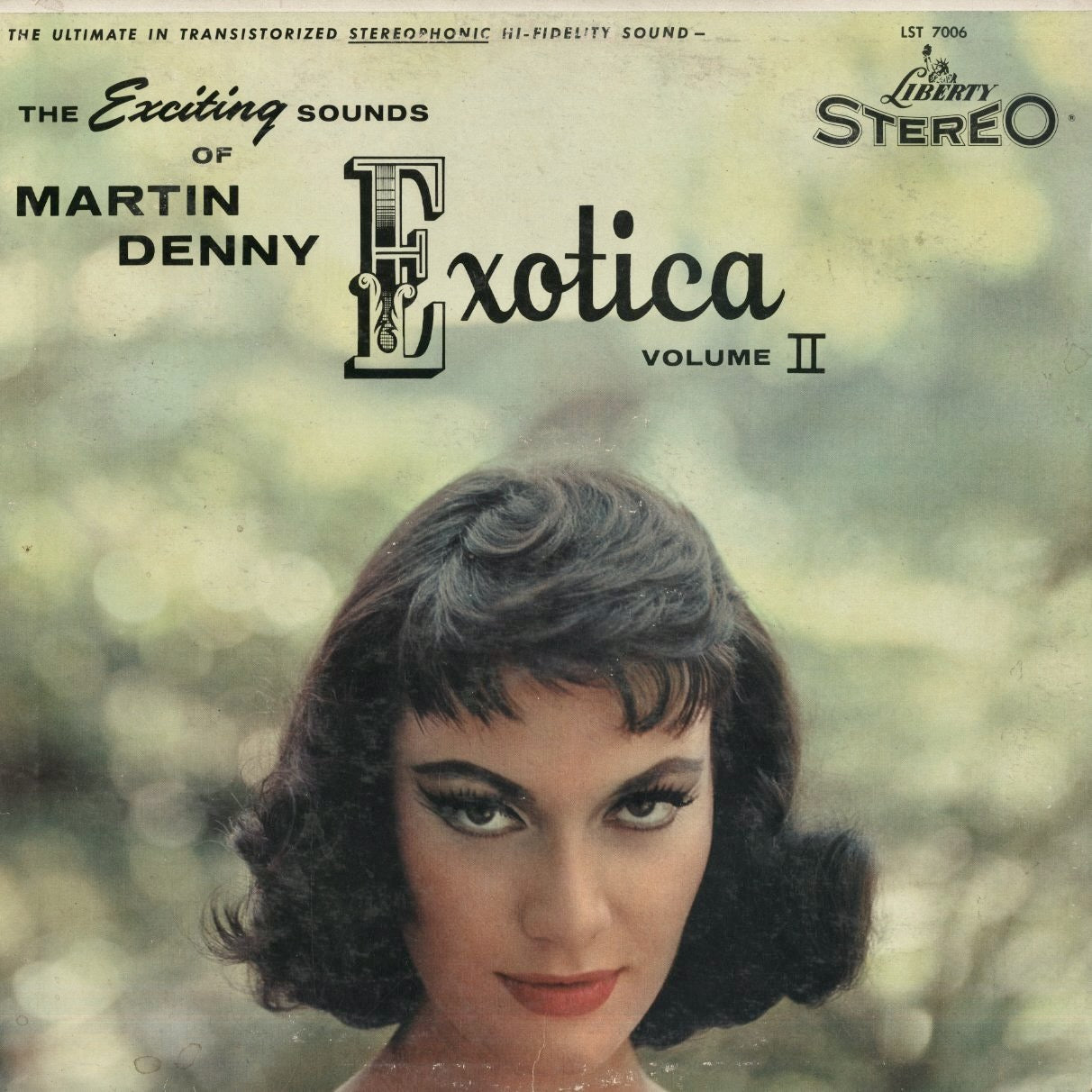 Martin Denny Exotica Vol. II LST7006 LP 1960 USA Liberty Stereo Rainbow Label