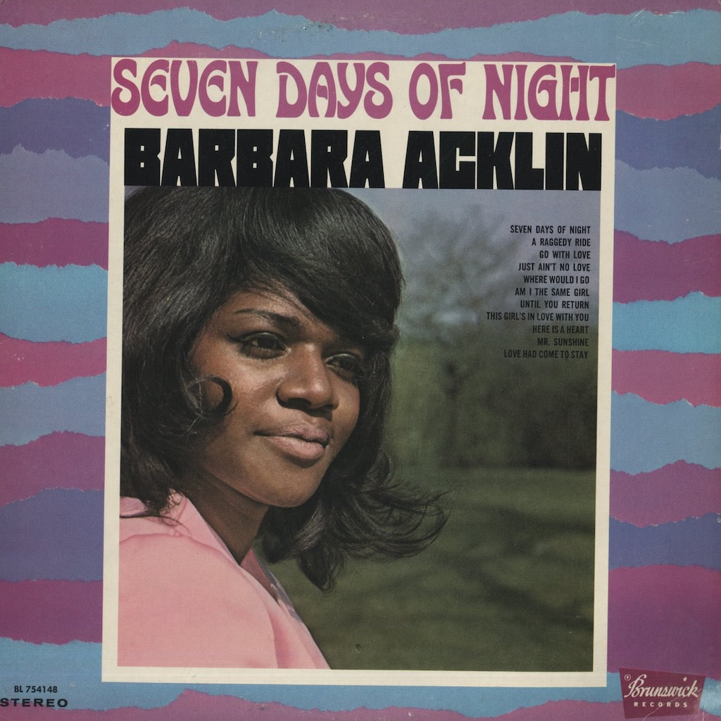 Barbara Acklin / バーバラ・アクリン / Seven Days Of Night (BL 754148)