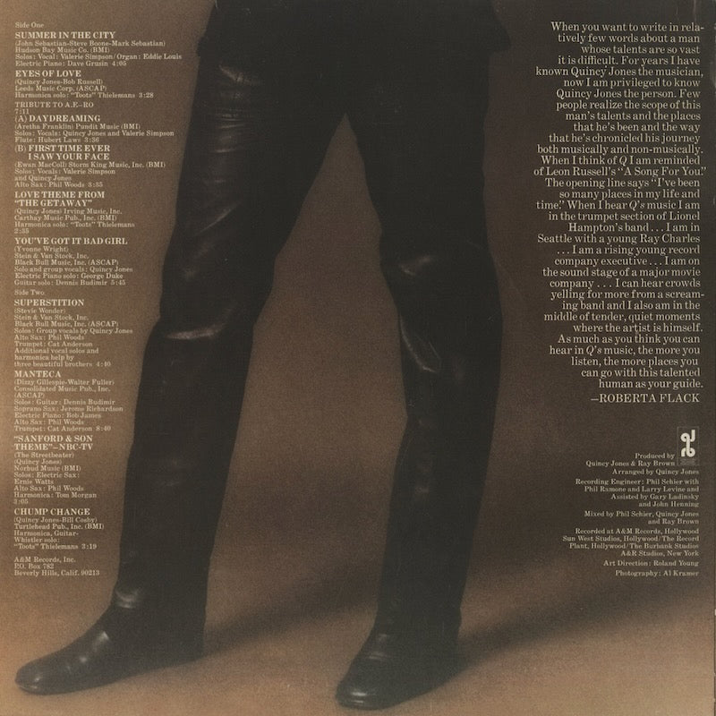Quincy Jones / クインシー・ジョーンズ / You've Got It Bad Girl (SP3041)
